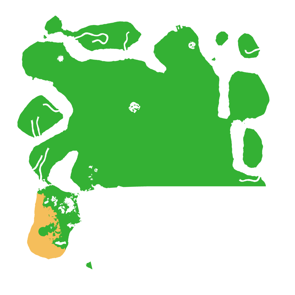 Biome Rust Map: Procedural Map, Size: 4200, Seed: 1373868020