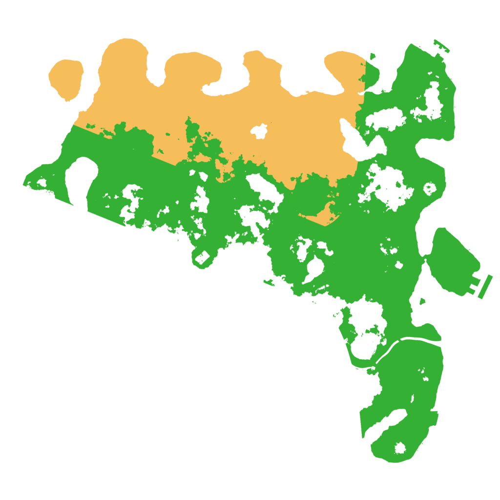 Biome Rust Map: Procedural Map, Size: 4000, Seed: 1460