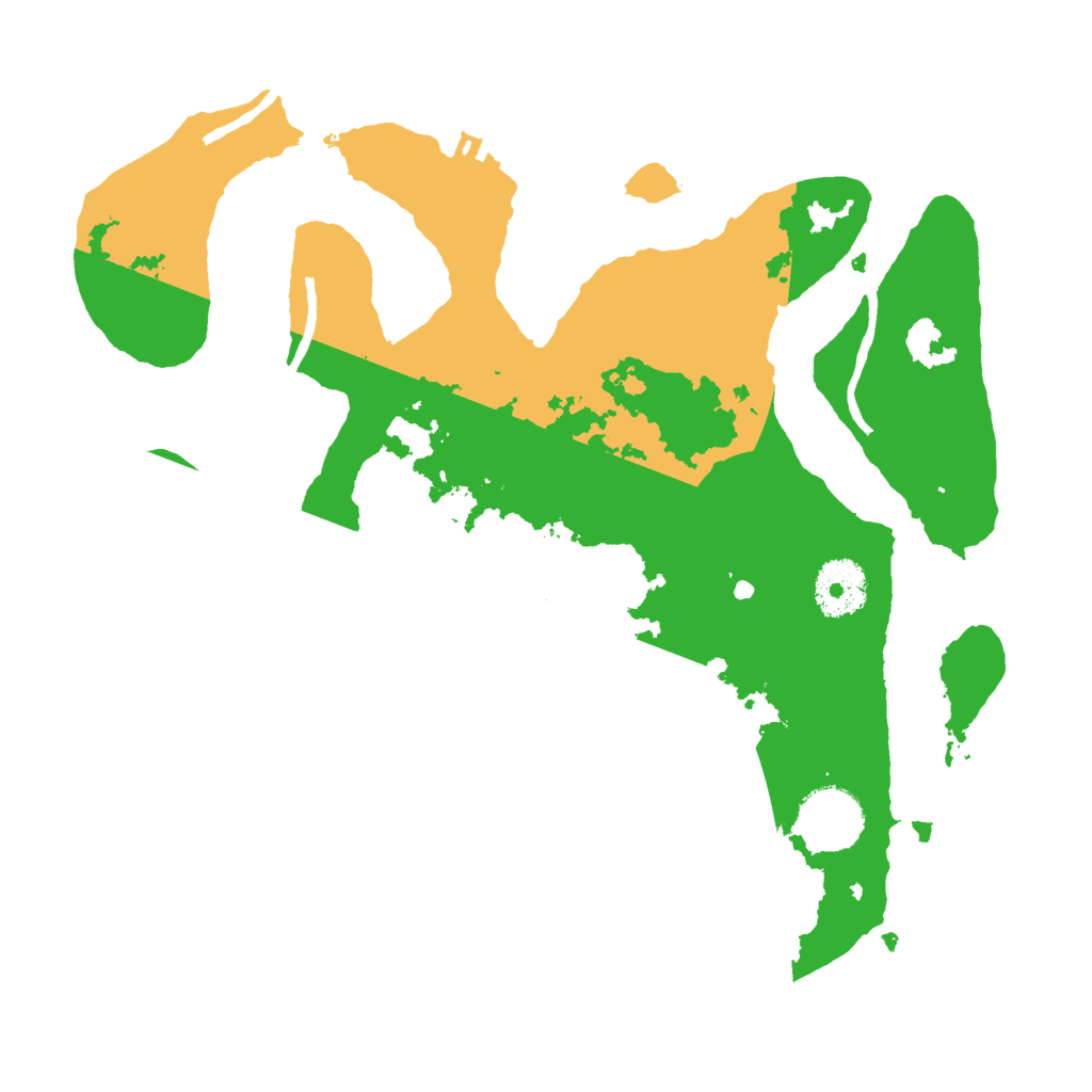 Biome Rust Map: Procedural Map, Size: 3000, Seed: 304590041