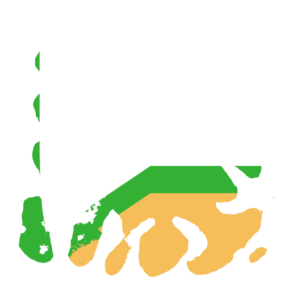 Biome Rust Map: Barren, Size: 3500, Seed: 1871356394