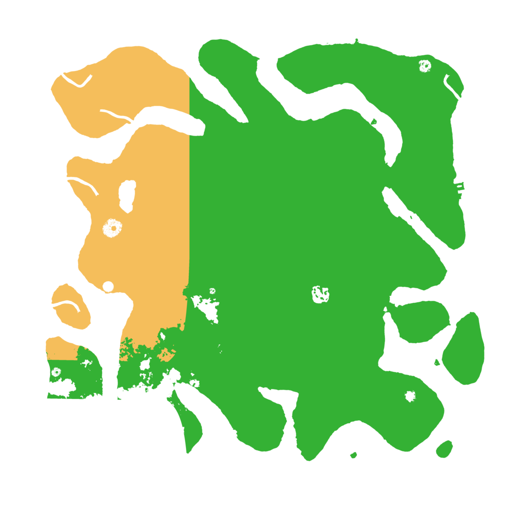 Biome Rust Map: Procedural Map, Size: 4200, Seed: 161