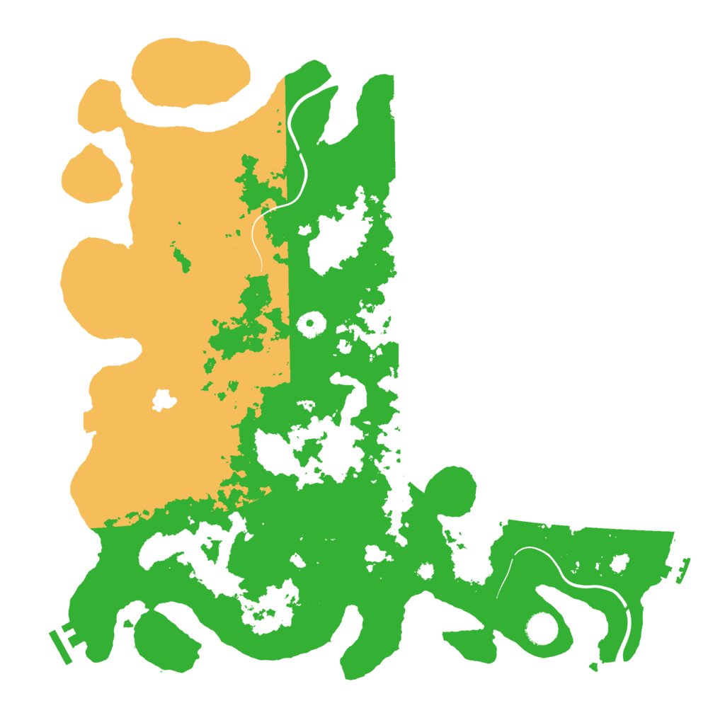 Biome Rust Map: Procedural Map, Size: 4000, Seed: 295581221