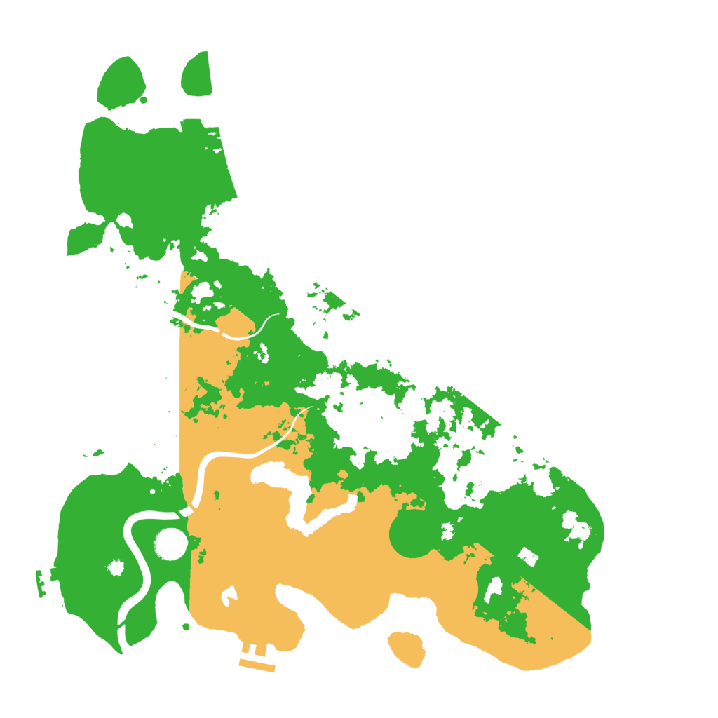 Biome Rust Map: Procedural Map, Size: 4000, Seed: 230062