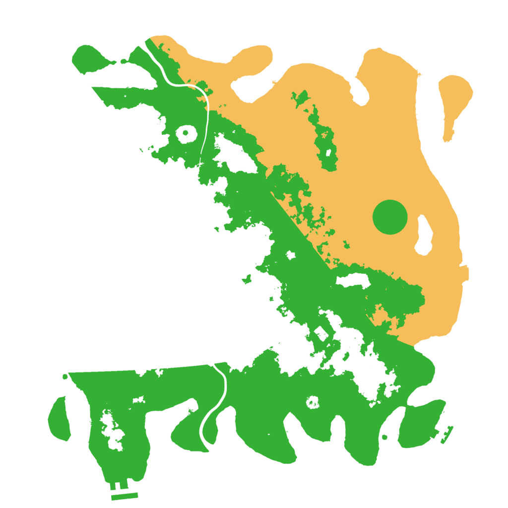 Biome Rust Map: Procedural Map, Size: 3850, Seed: 1656570515