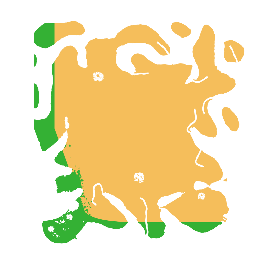 Biome Rust Map: Procedural Map, Size: 3700, Seed: 1943643255