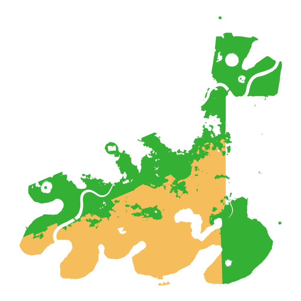 Biome Rust Map: Procedural Map, Size: 4000, Seed: 992302