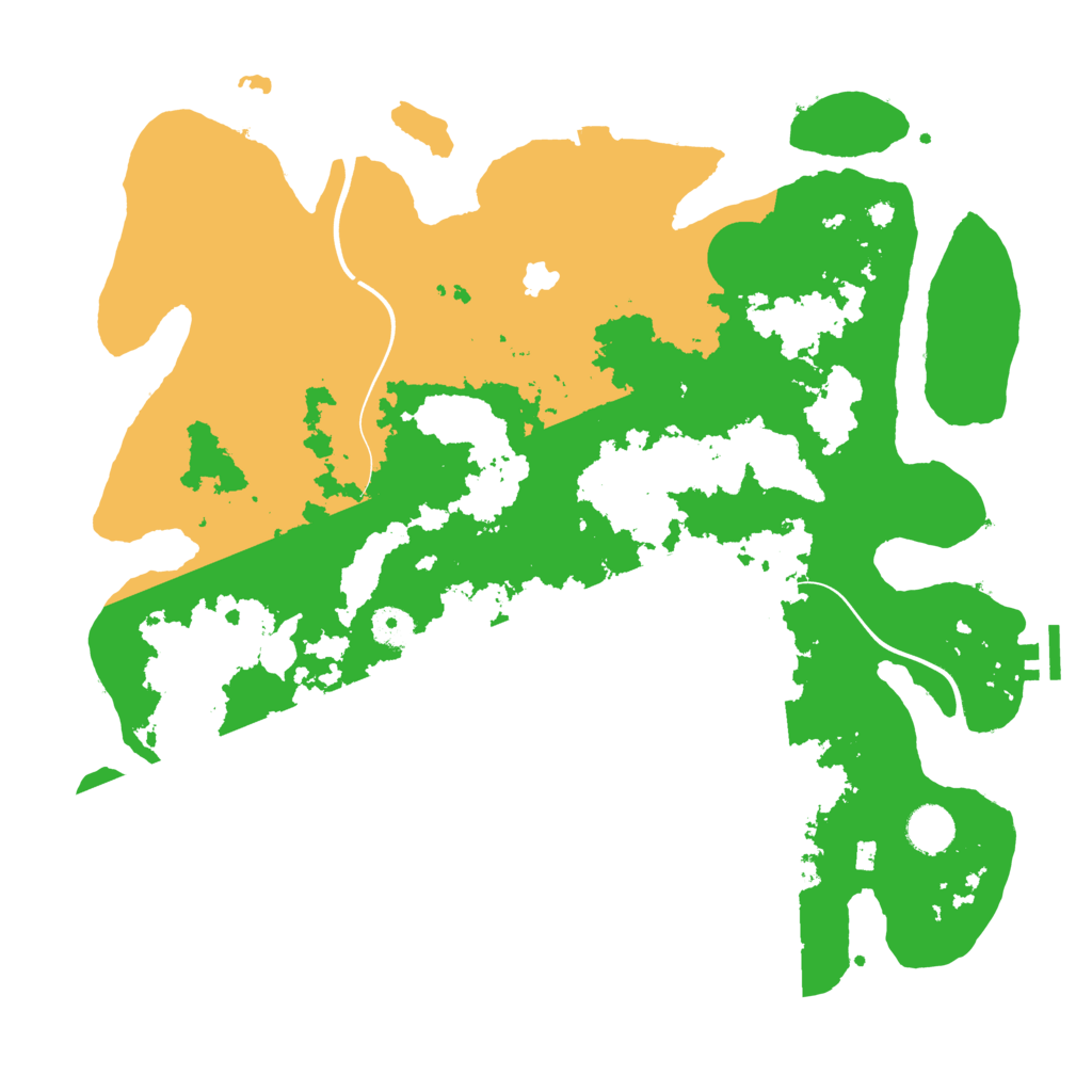 Biome Rust Map: Procedural Map, Size: 4000, Seed: 2022789903