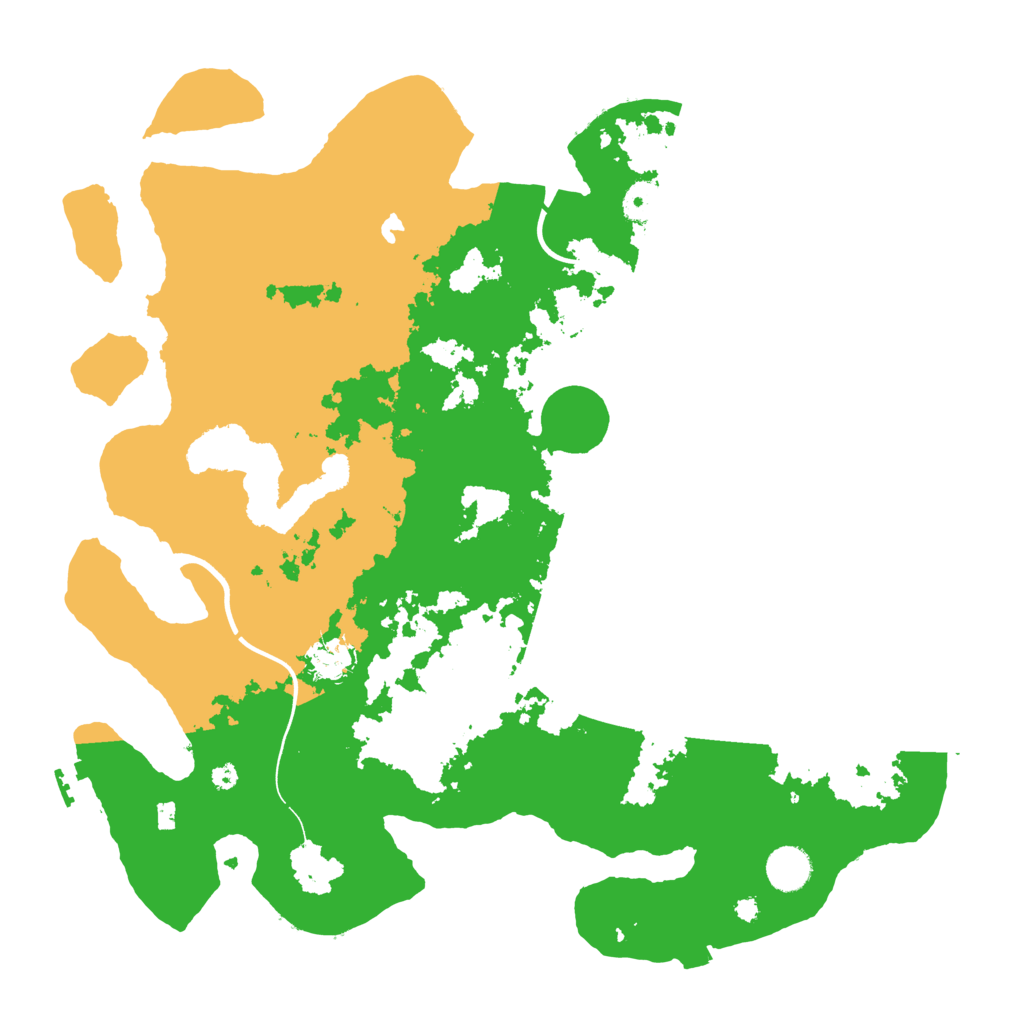 Biome Rust Map: Procedural Map, Size: 4000, Seed: 1663118775