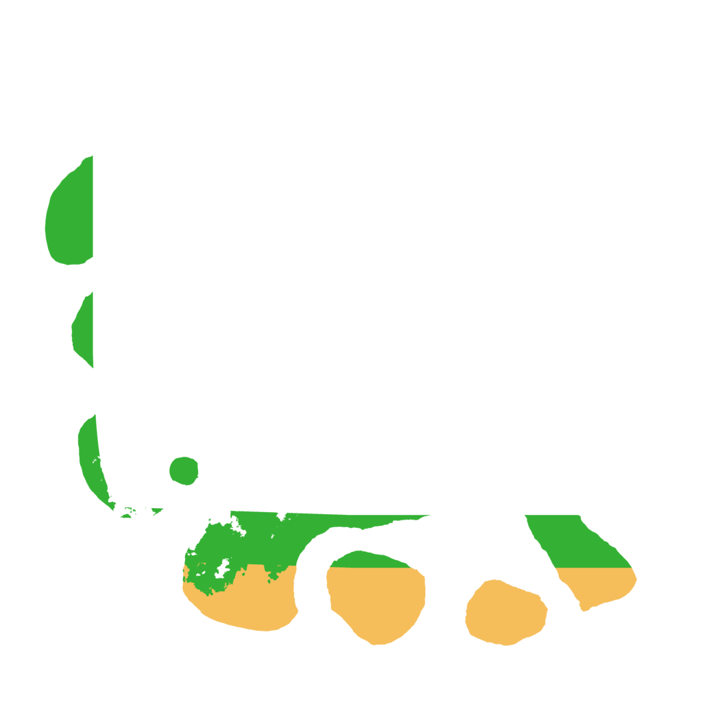 Biome Rust Map: Barren, Size: 3500, Seed: 65071339