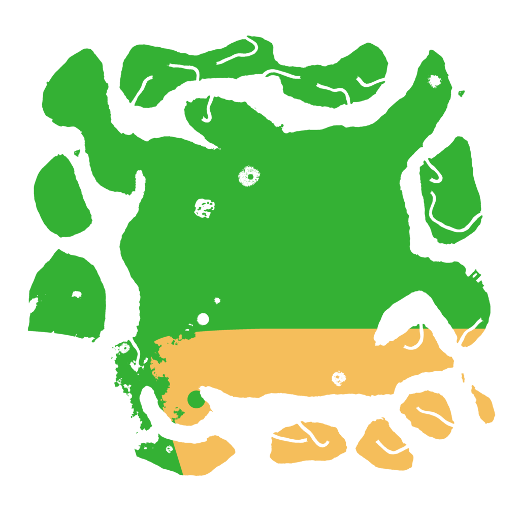 Biome Rust Map: Procedural Map, Size: 3875, Seed: 1608226605