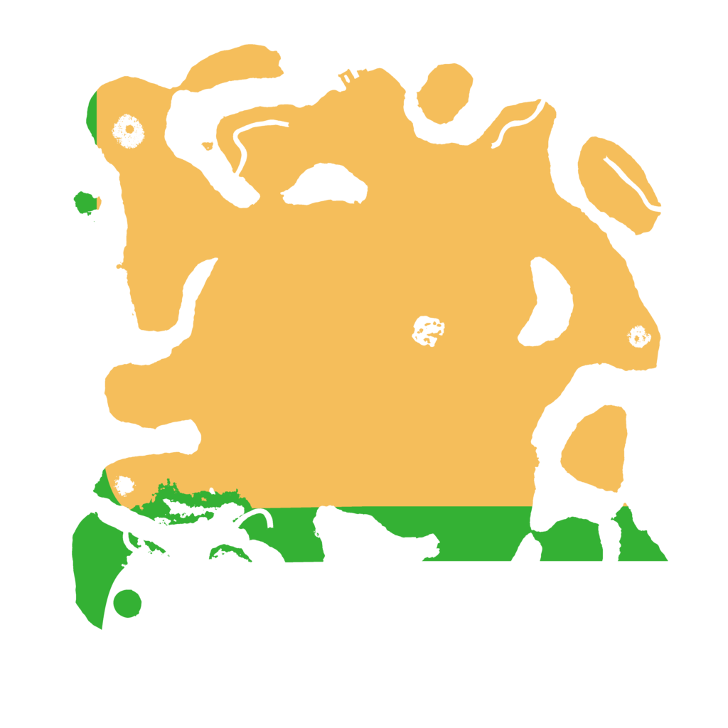 Biome Rust Map: Procedural Map, Size: 3500, Seed: 1350859892