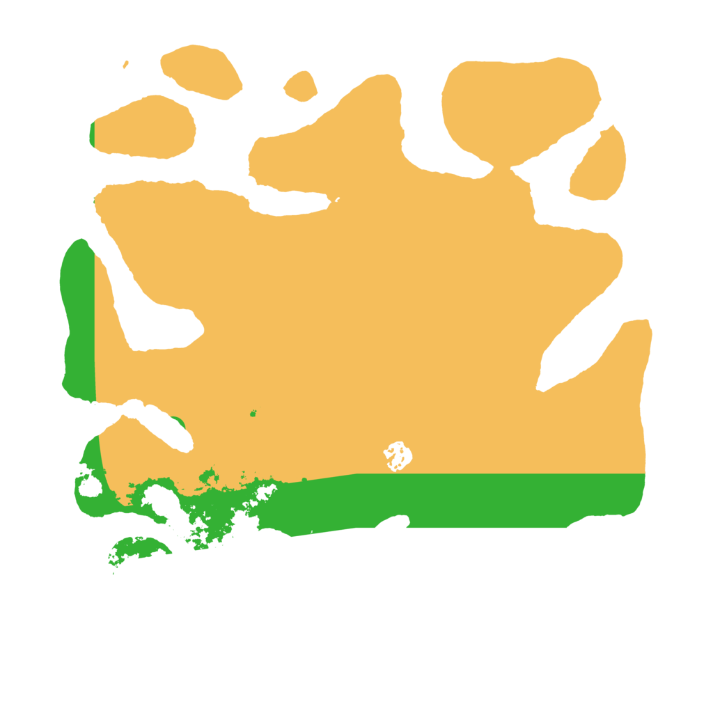 Biome Rust Map: Barren, Size: 3800, Seed: 54