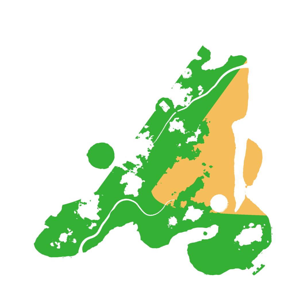 Biome Rust Map: Procedural Map, Size: 3000, Seed: 613781