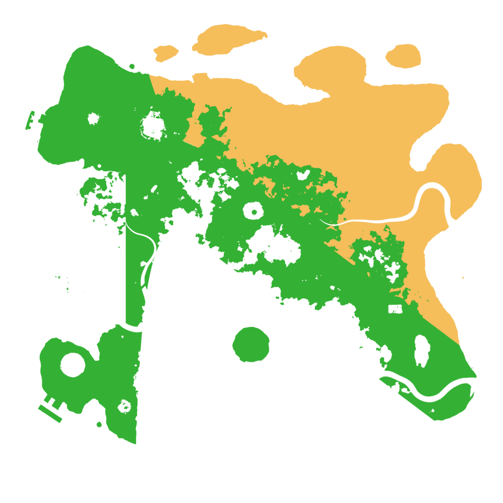 Biome Rust Map: Procedural Map, Size: 3900, Seed: 721403