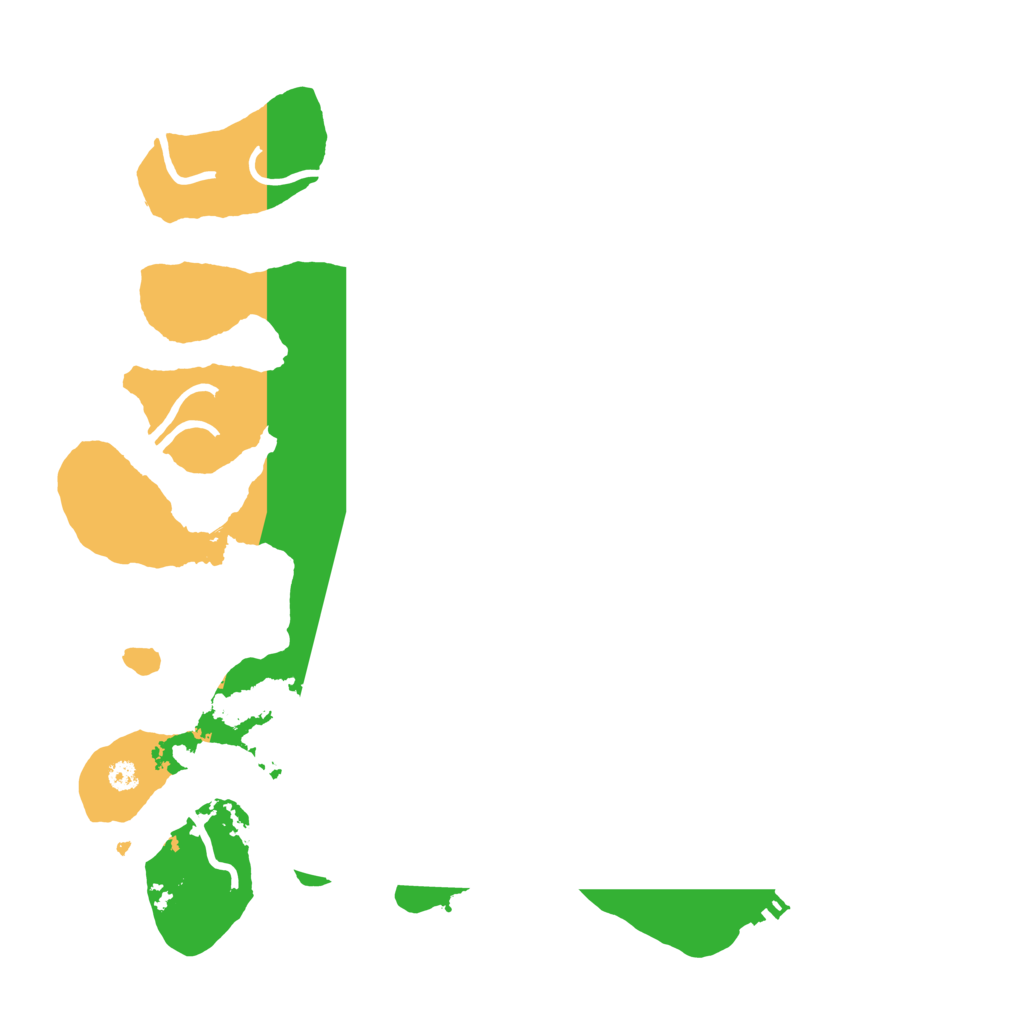 Biome Rust Map: Procedural Map, Size: 3500, Seed: 65456417