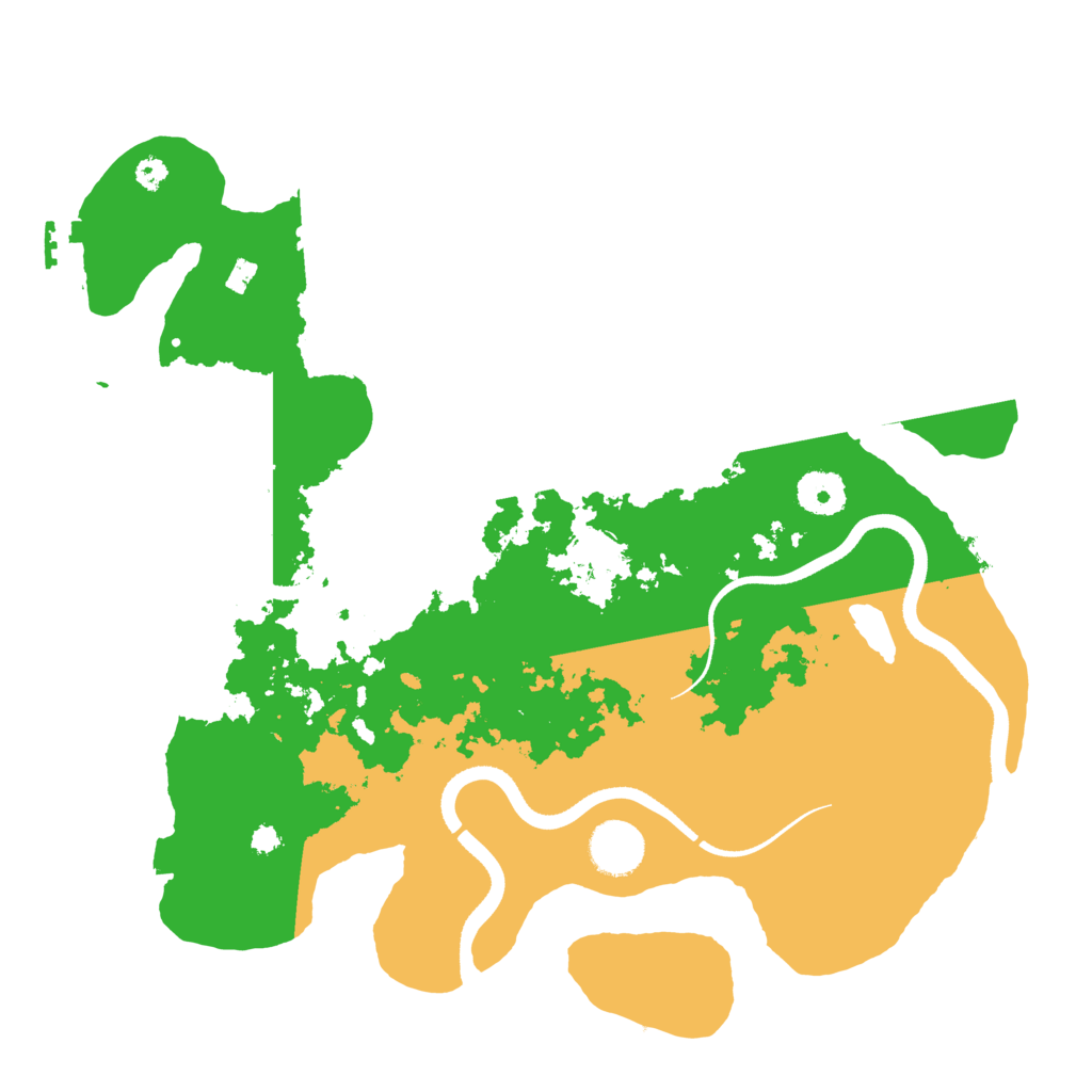 Biome Rust Map: Procedural Map, Size: 3500, Seed: 1422959181