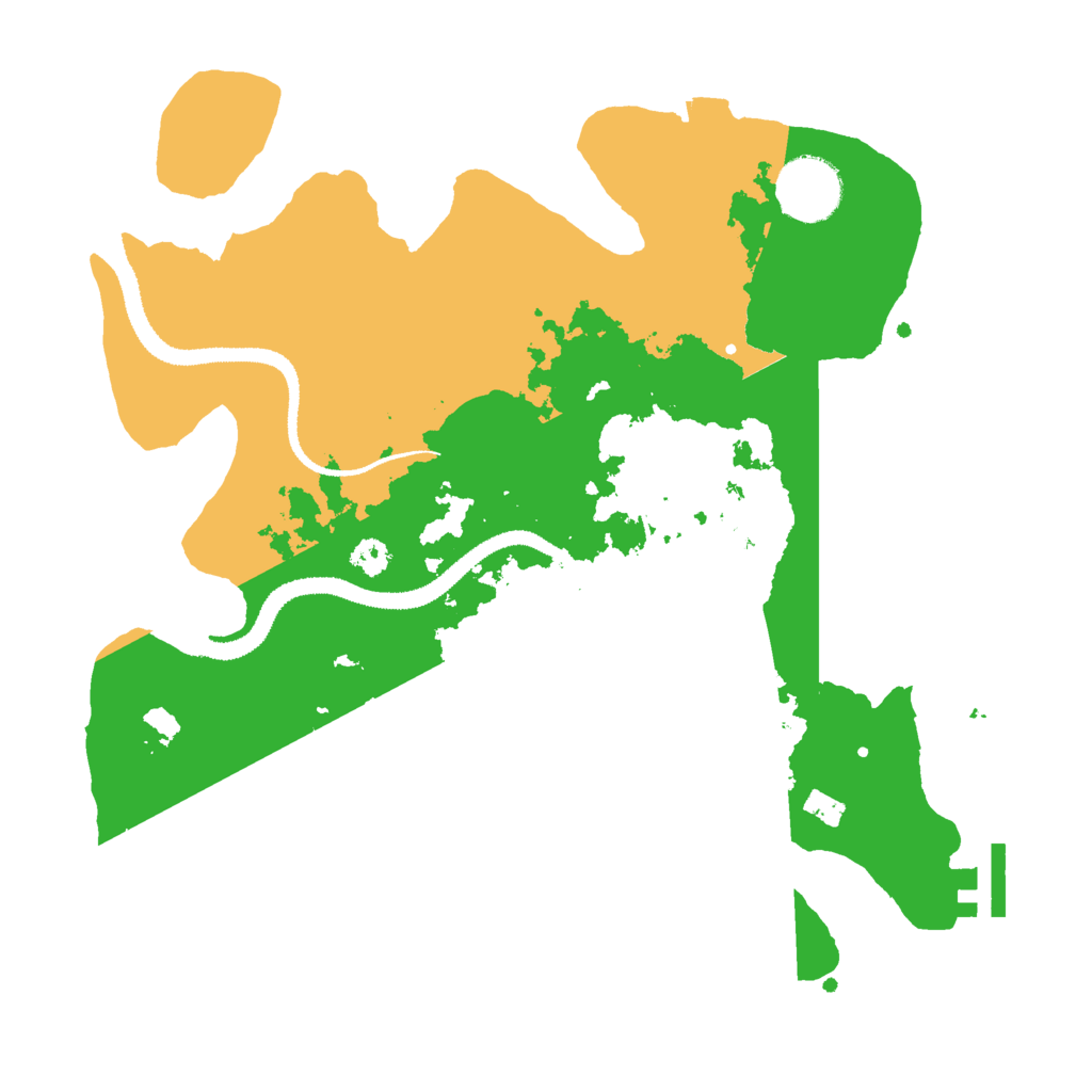 Biome Rust Map: Procedural Map, Size: 3000, Seed: 1674364918