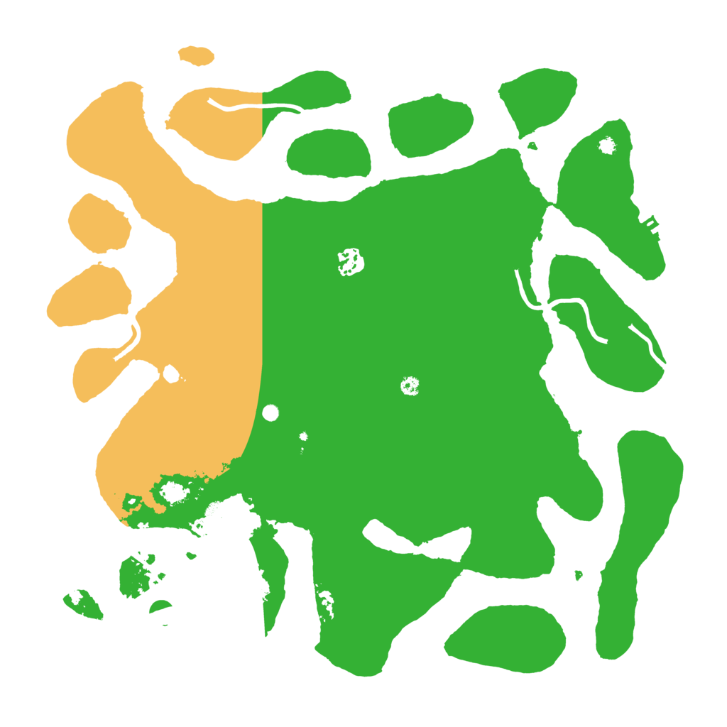 Biome Rust Map: Procedural Map, Size: 3875, Seed: 1446408853