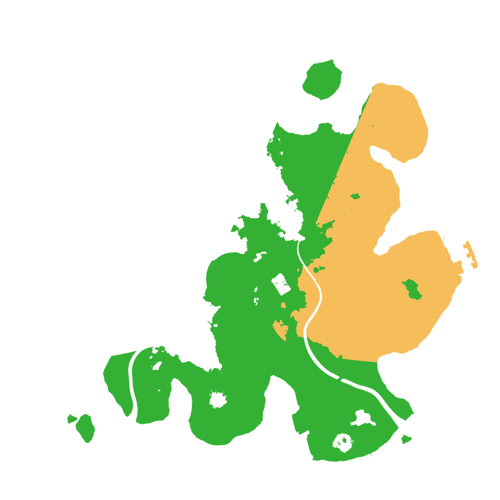 Biome Rust Map: Procedural Map, Size: 2712, Seed: 967977