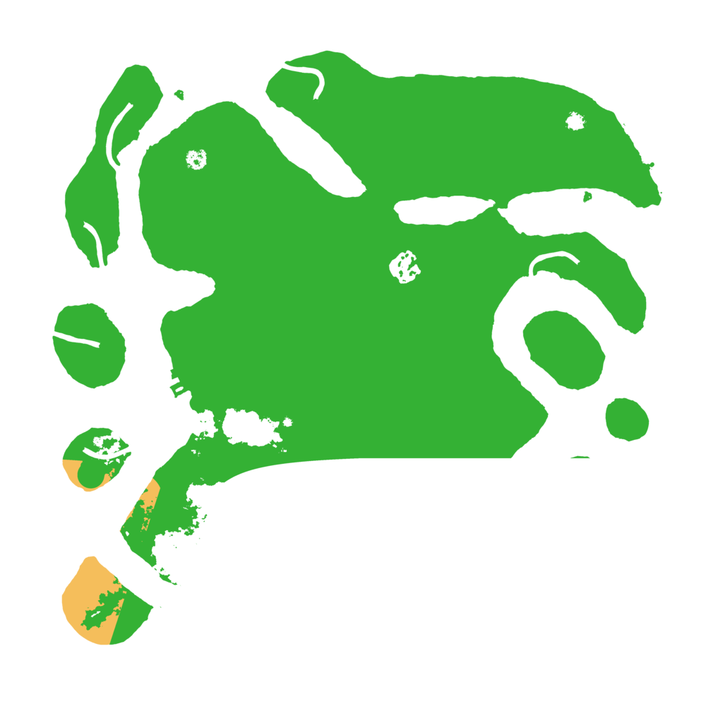 Biome Rust Map: Procedural Map, Size: 3550, Seed: 311551
