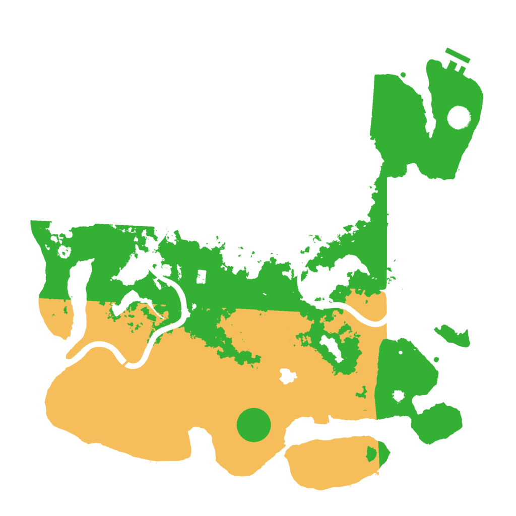 Biome Rust Map: Procedural Map, Size: 4000, Seed: 777025810