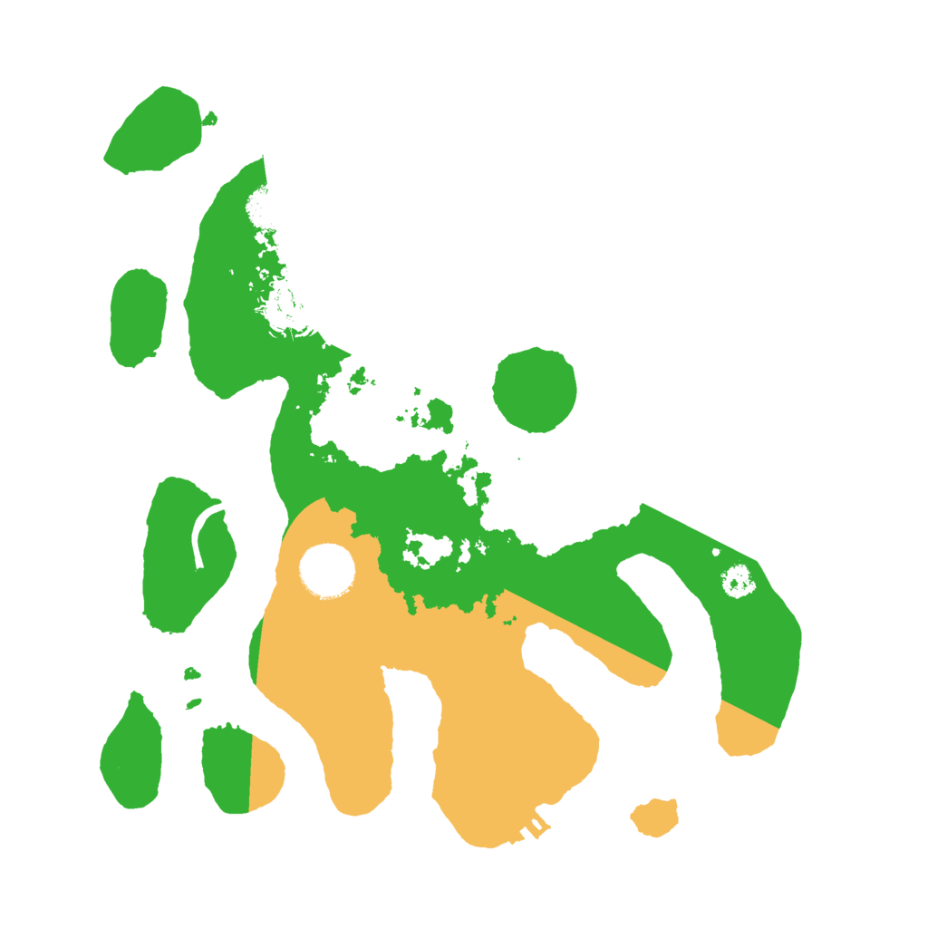 Biome Rust Map: Procedural Map, Size: 3000, Seed: 757909