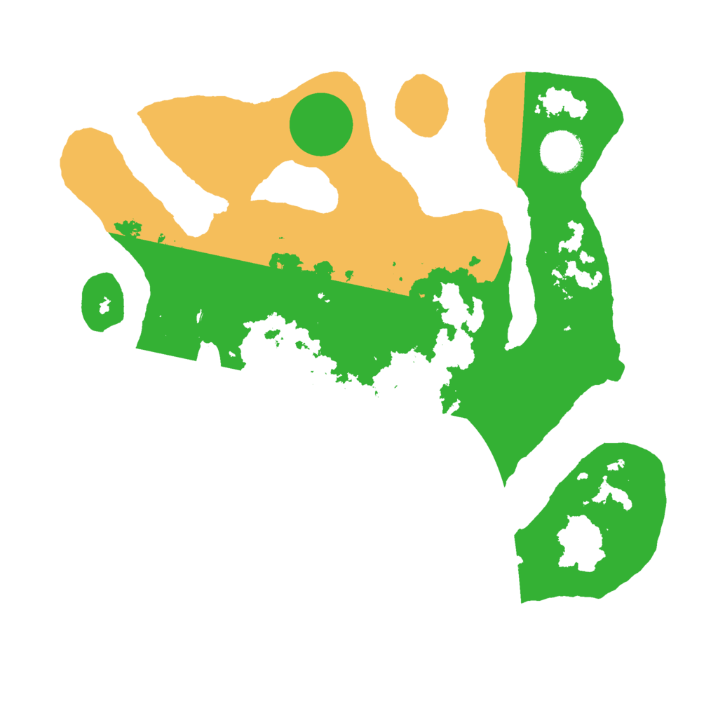 Biome Rust Map: Barren, Size: 3000, Seed: 2066