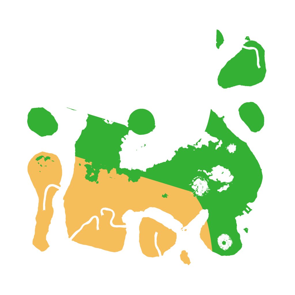 Biome Rust Map: Procedural Map, Size: 3000, Seed: 692