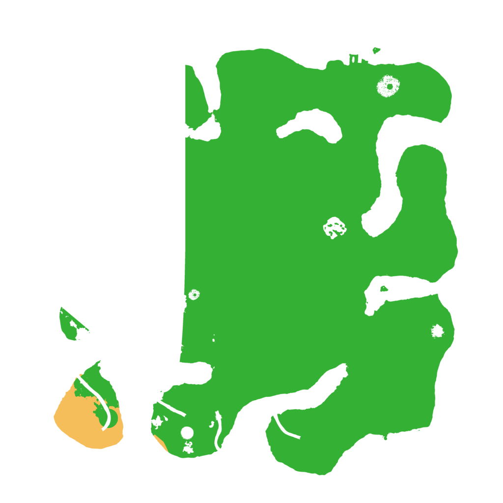 Biome Rust Map: Procedural Map, Size: 3500, Seed: 1323908419