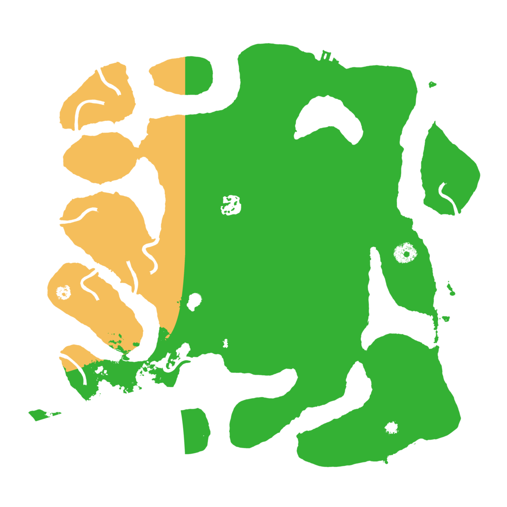 Biome Rust Map: Procedural Map, Size: 3585, Seed: 993459