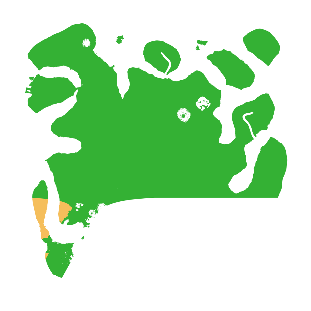 Biome Rust Map: Procedural Map, Size: 3500, Seed: 1397774662