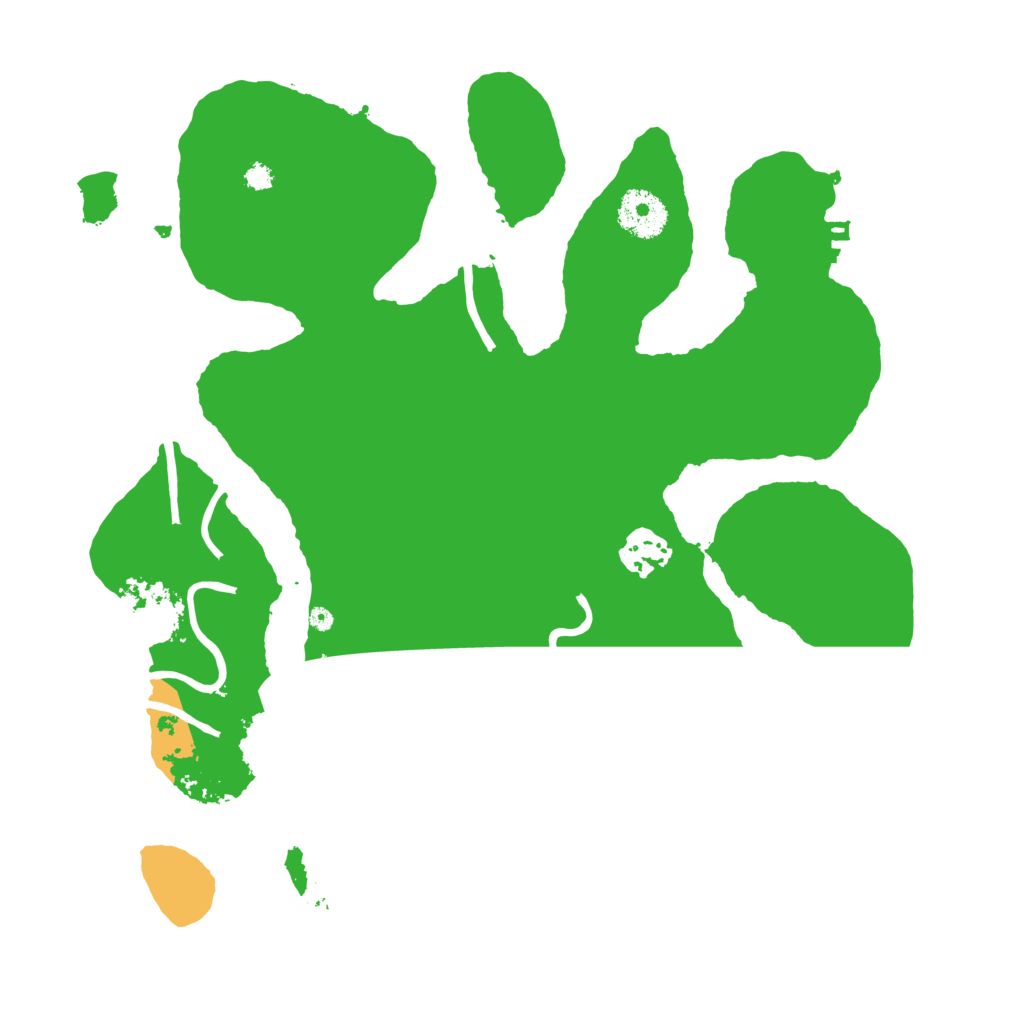 Biome Rust Map: Procedural Map, Size: 3200, Seed: 16262367