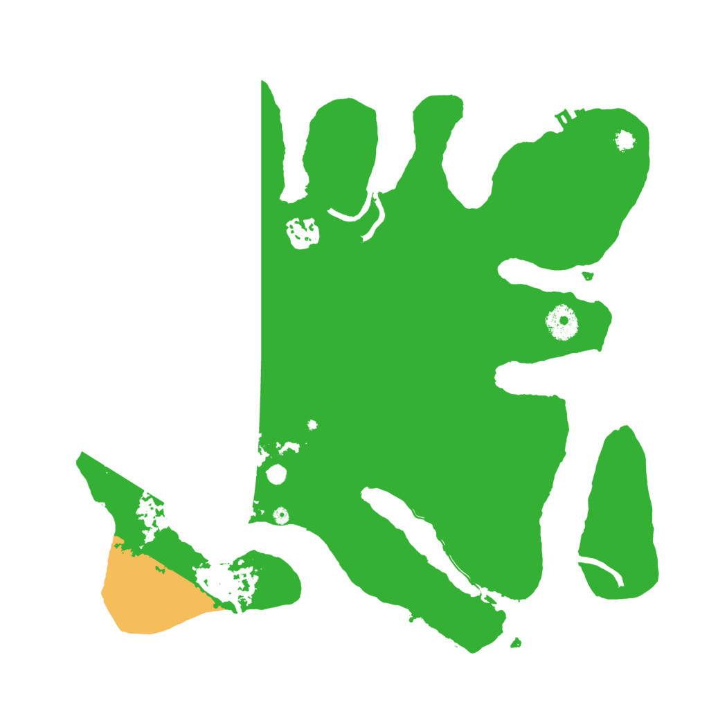 Biome Rust Map: Procedural Map, Size: 3250, Seed: 338792011