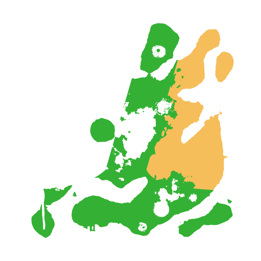 Biome Rust Map: Procedural Map, Size: 3000, Seed: 659460513