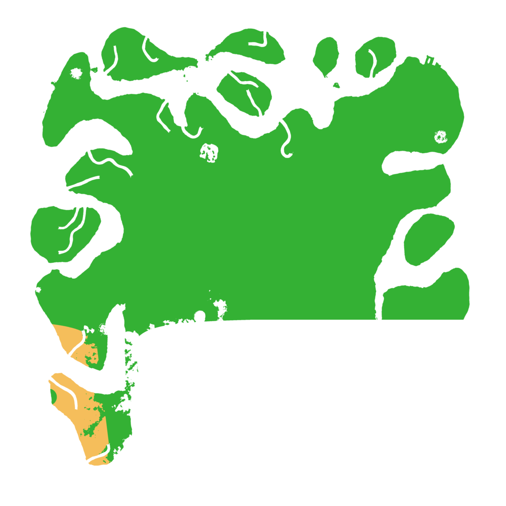 Biome Rust Map: Procedural Map, Size: 4000, Seed: 41354