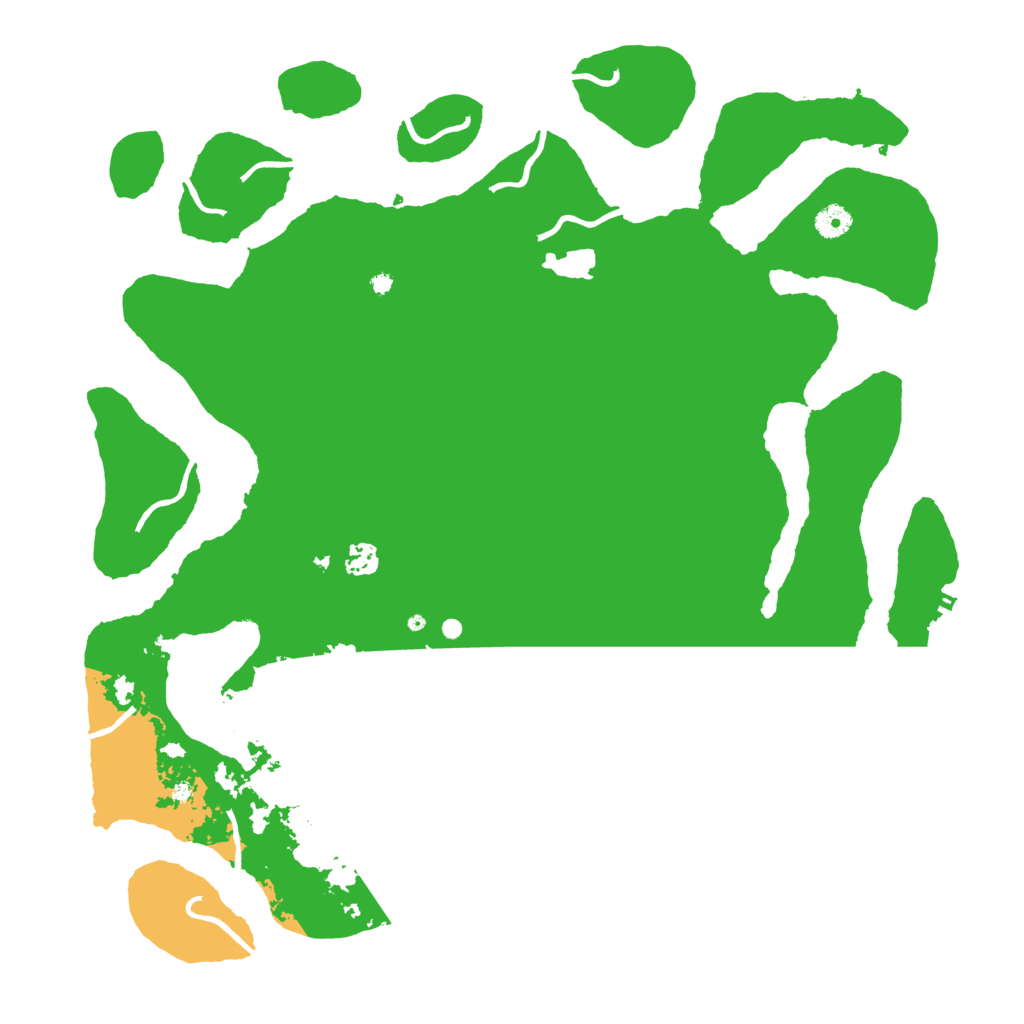Biome Rust Map: Procedural Map, Size: 4500, Seed: 1067407802