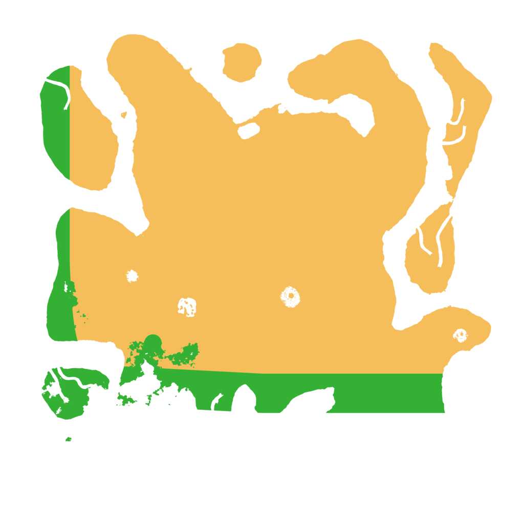 Biome Rust Map: Procedural Map, Size: 4000, Seed: 54883