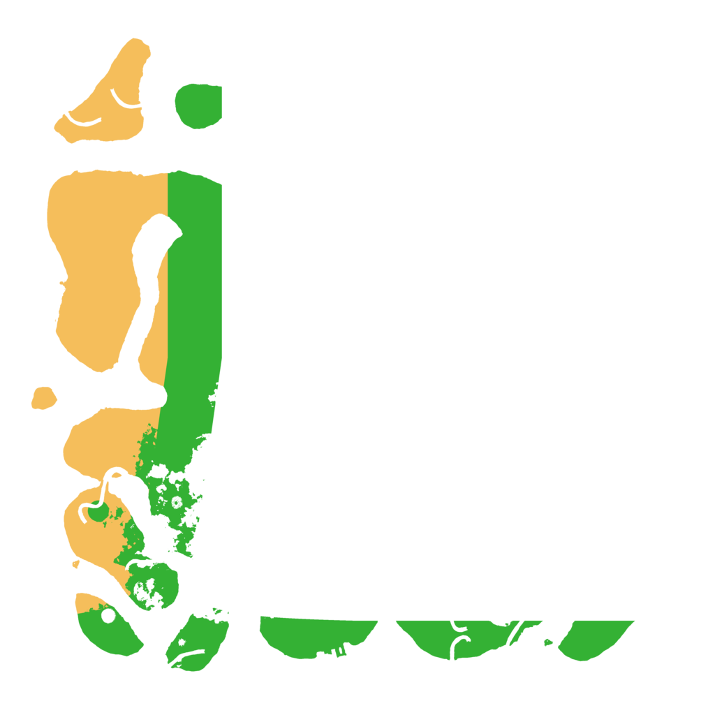 Biome Rust Map: Procedural Map, Size: 4500, Seed: 53448