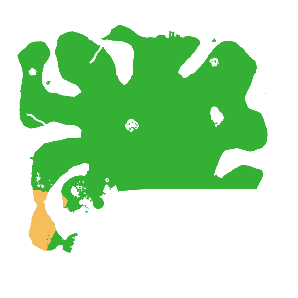 Biome Rust Map: Procedural Map, Size: 3500, Seed: 2109547323