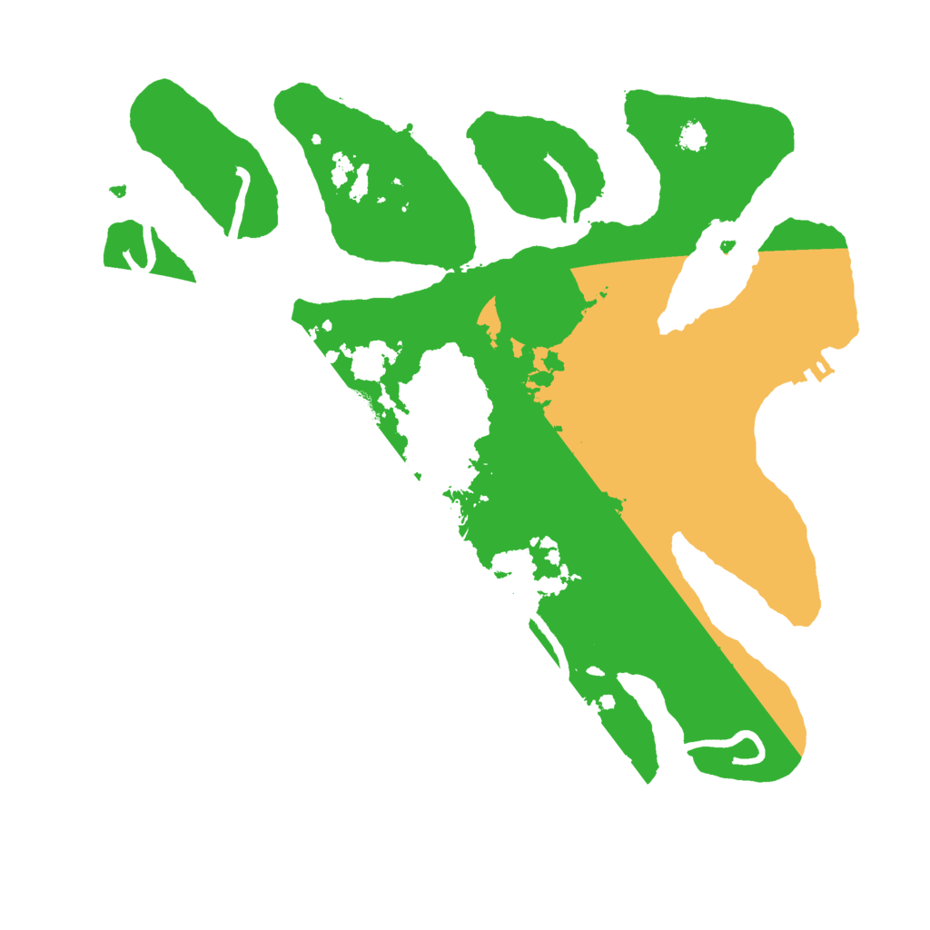 Biome Rust Map: Procedural Map, Size: 3000, Seed: 123897