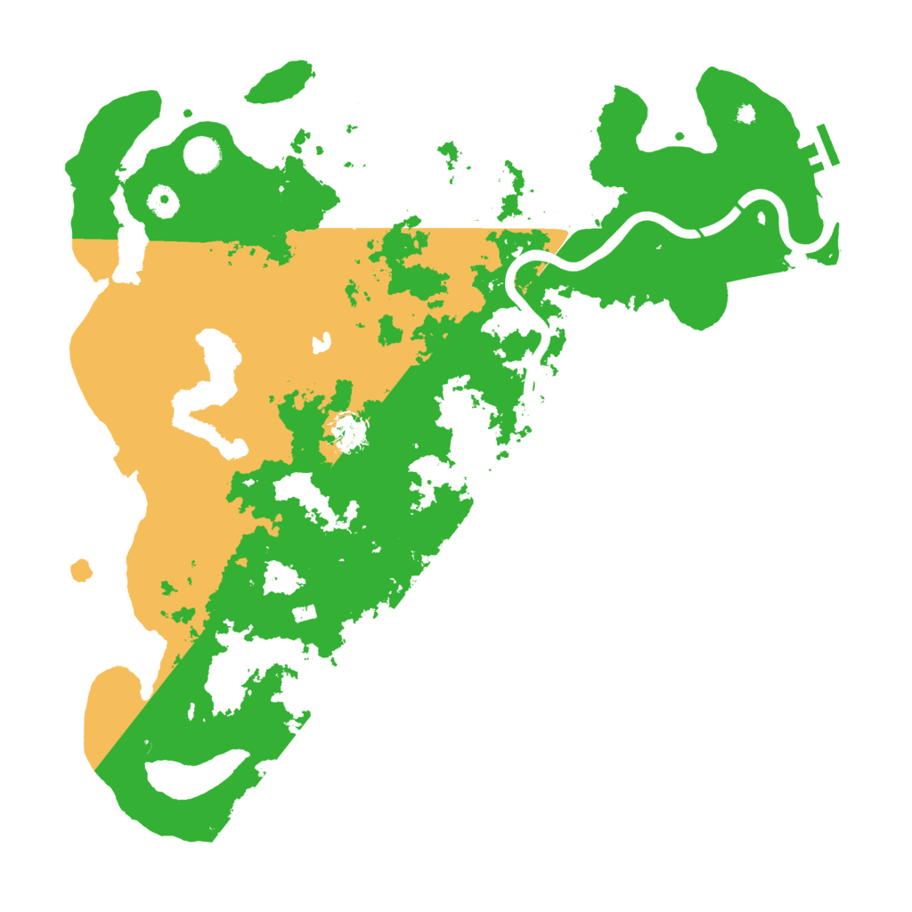 Biome Rust Map: Procedural Map, Size: 4300, Seed: 20122021