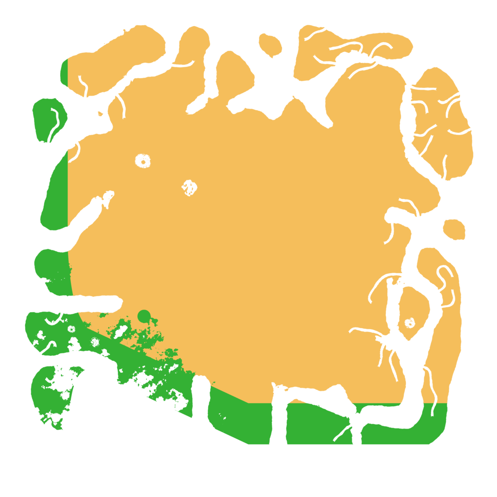 Biome Rust Map: Procedural Map, Size: 5000, Seed: 345434