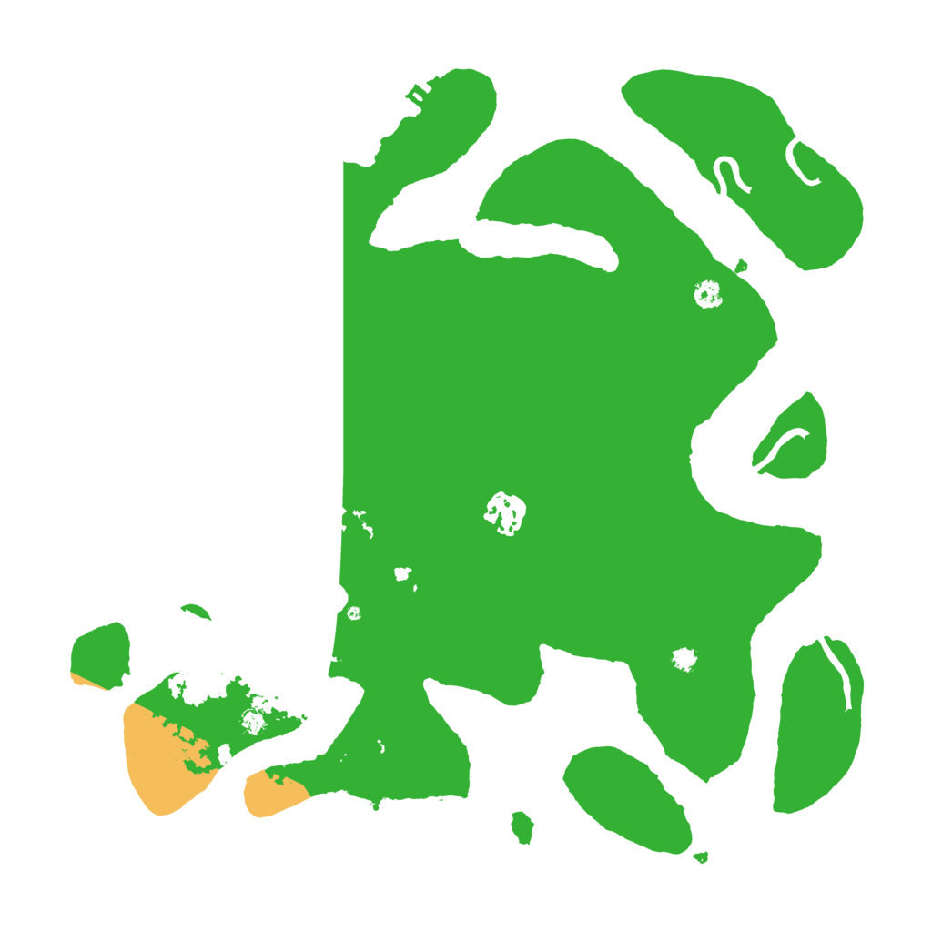 Biome Rust Map: Procedural Map, Size: 3400, Seed: 32011