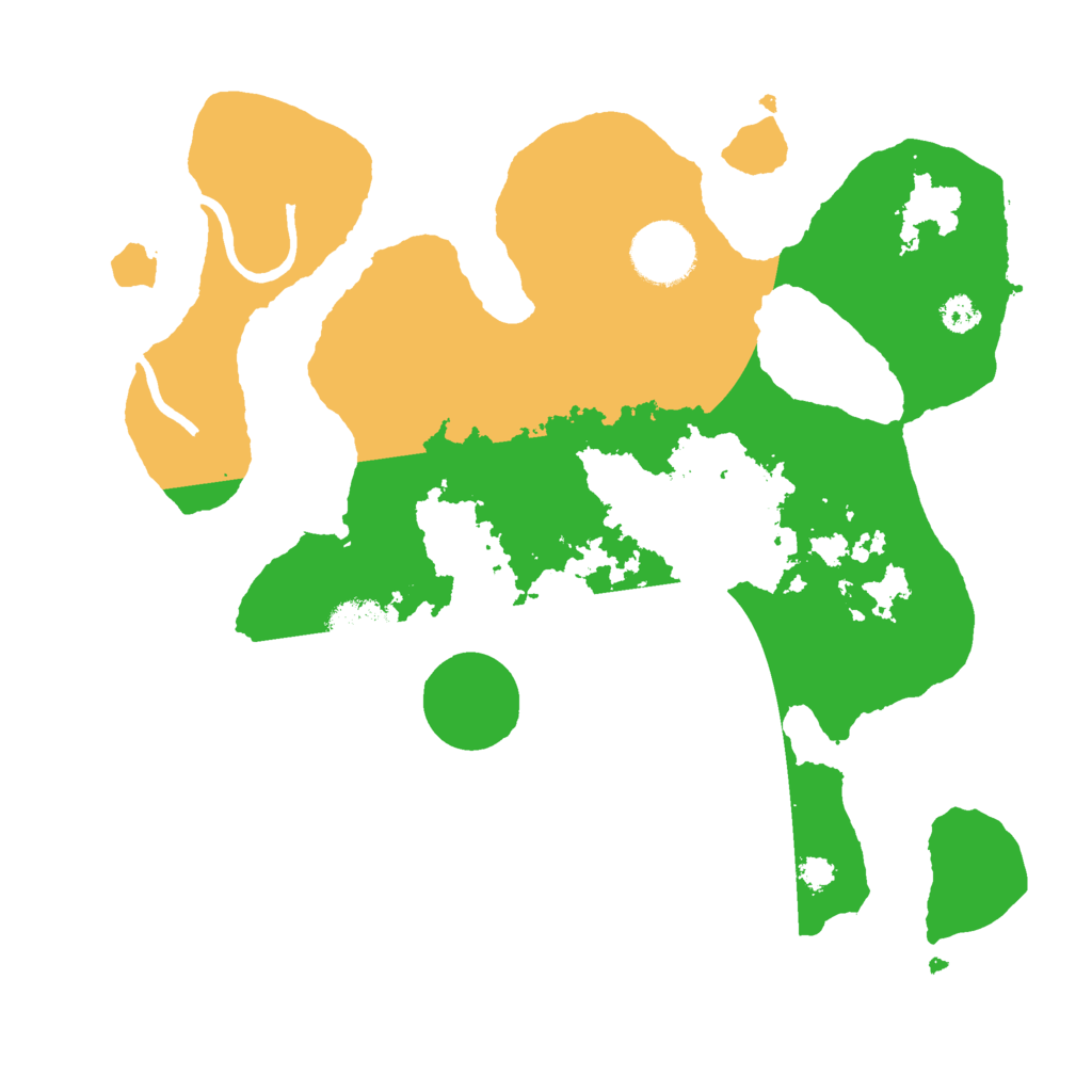 Biome Rust Map: Procedural Map, Size: 3000, Seed: 9875622