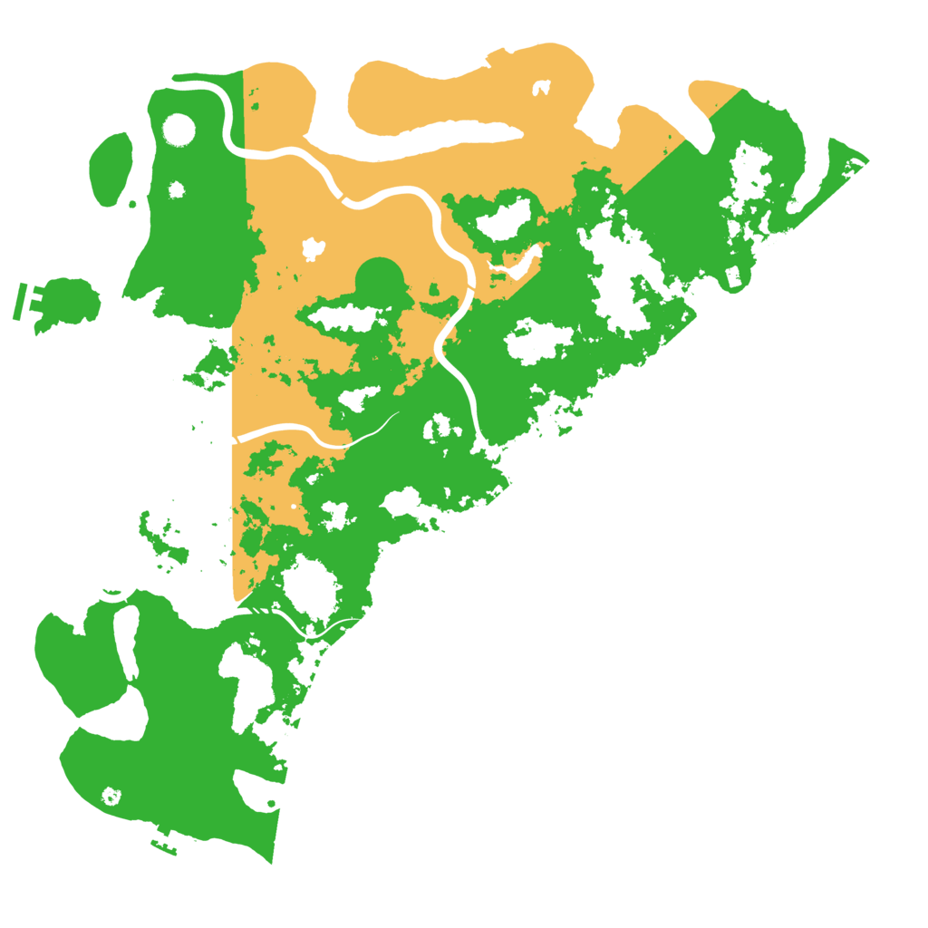 Biome Rust Map: Procedural Map, Size: 5000, Seed: 8546214