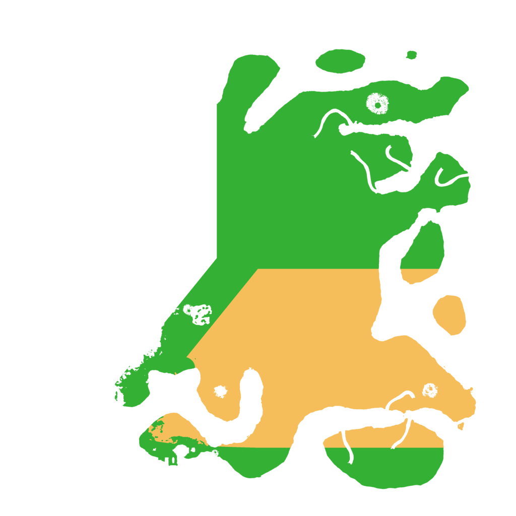 Biome Rust Map: Procedural Map, Size: 3550, Seed: 69674