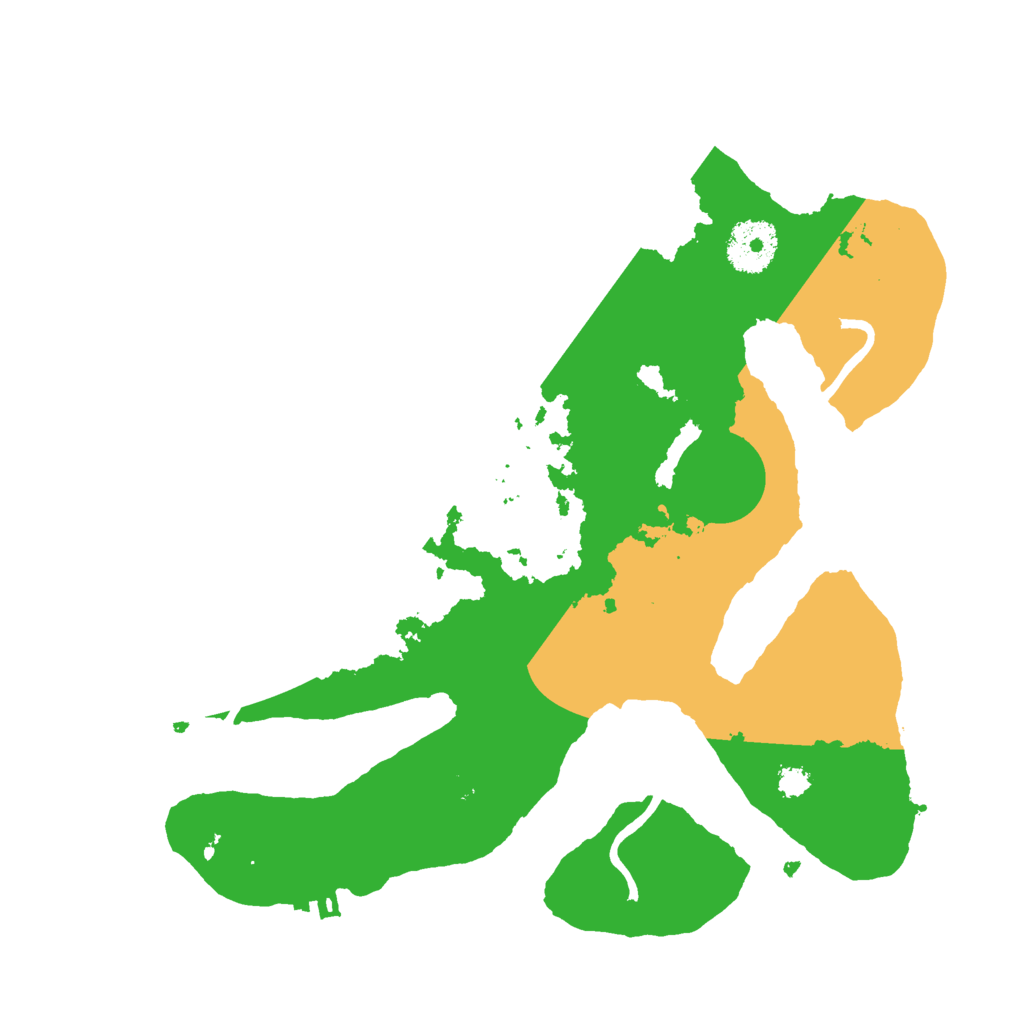 Biome Rust Map: Procedural Map, Size: 3000, Seed: 285507786