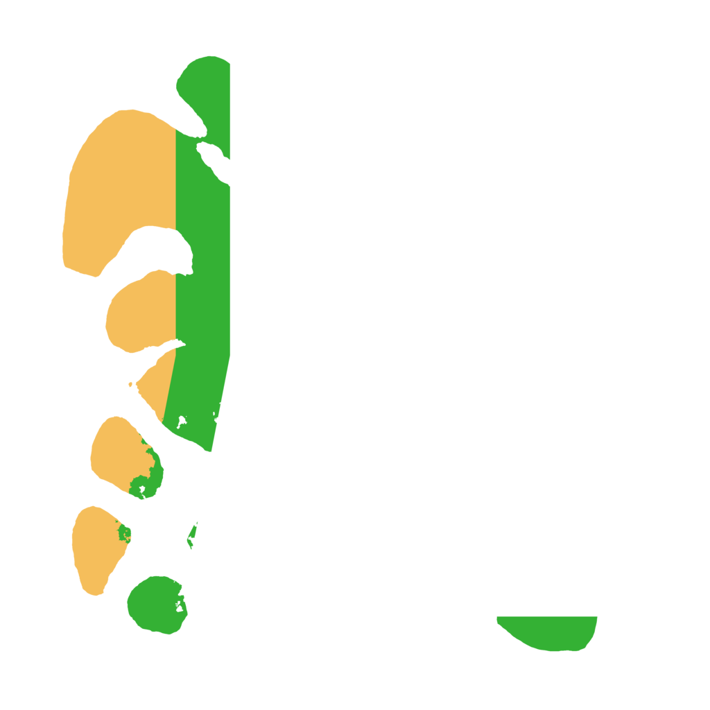 Biome Rust Map: Barren, Size: 3500, Seed: 8559572