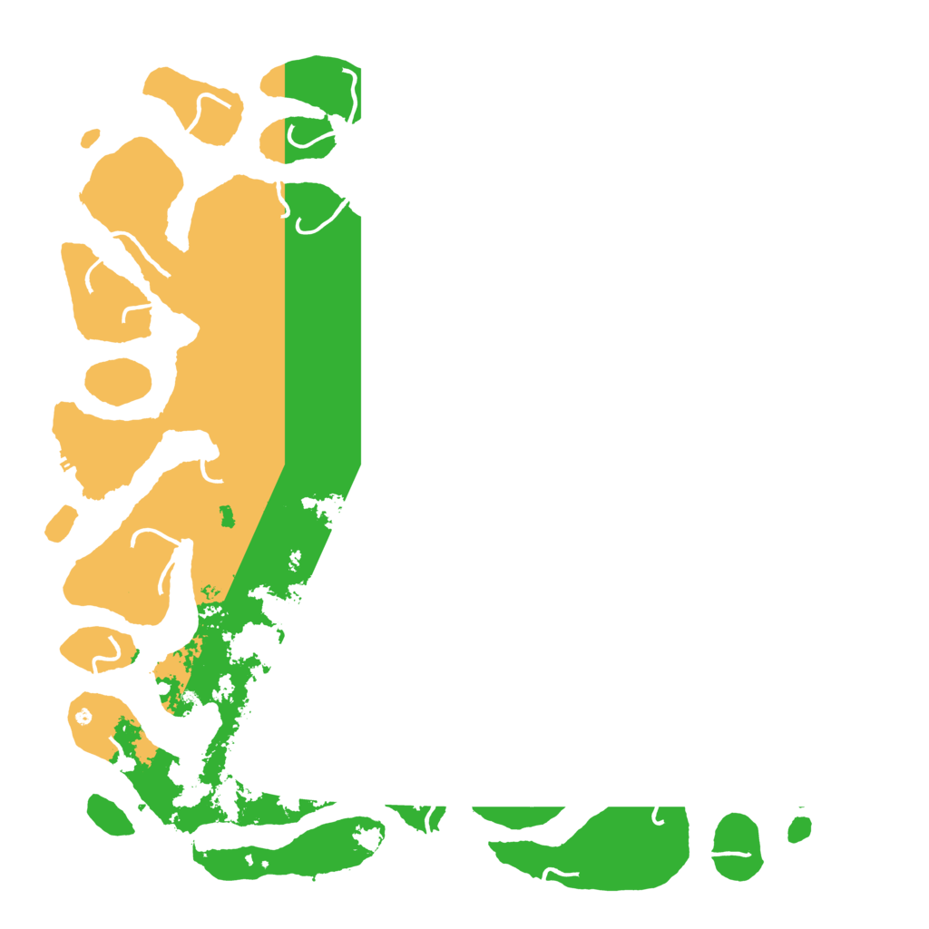 Biome Rust Map: Procedural Map, Size: 6000, Seed: 9876513