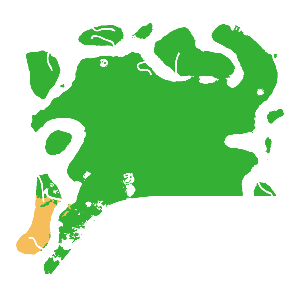 Biome Rust Map: Procedural Map, Size: 3850, Seed: 775362095